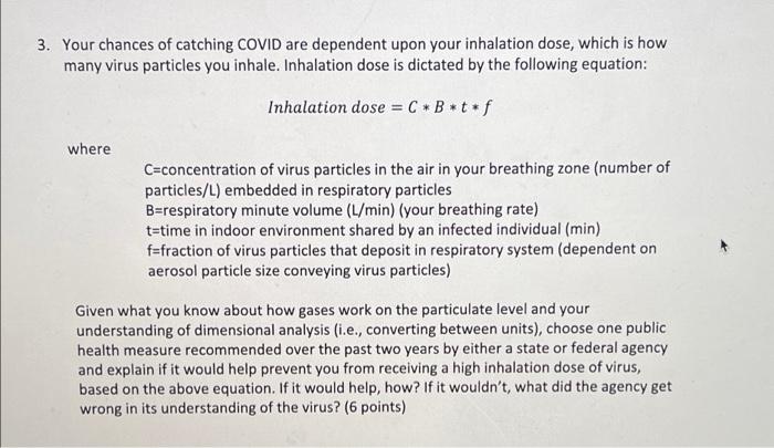 3 Your Chances Of Catching Covid Are Dependent Upon Your Inhalation Dose Which Is How Many Virus Particles You Inhale 1
