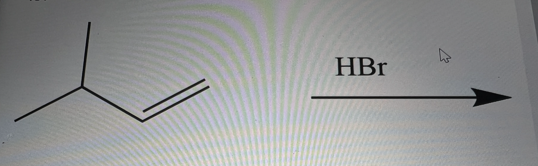 The Expected Major Product Of The Following Reaction Is 1