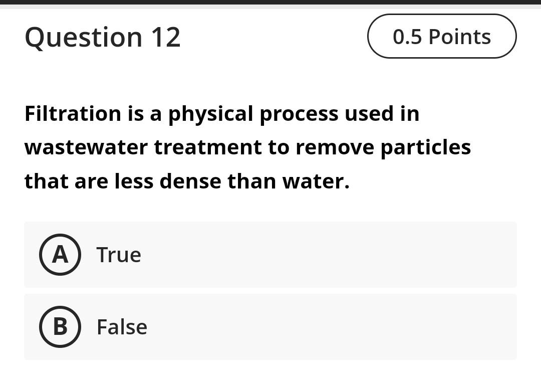 Question 20 0 5 Points The Filtration System Consists Of Filters With Varying Sizes Of Pores And Is Often Made Up Of A 9
