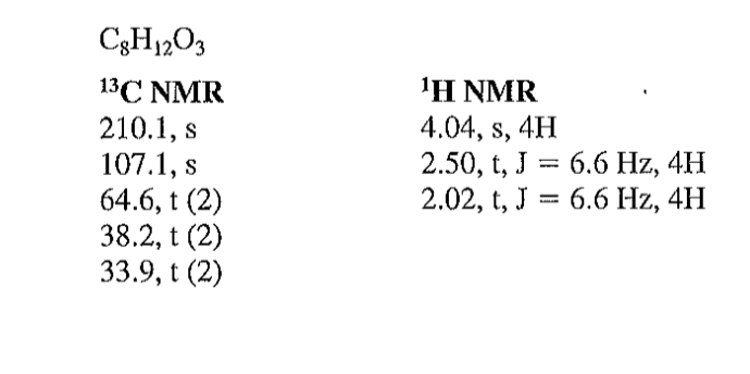 Aquire The Spectra Of An Unknown Compound And Determine The Structure 1