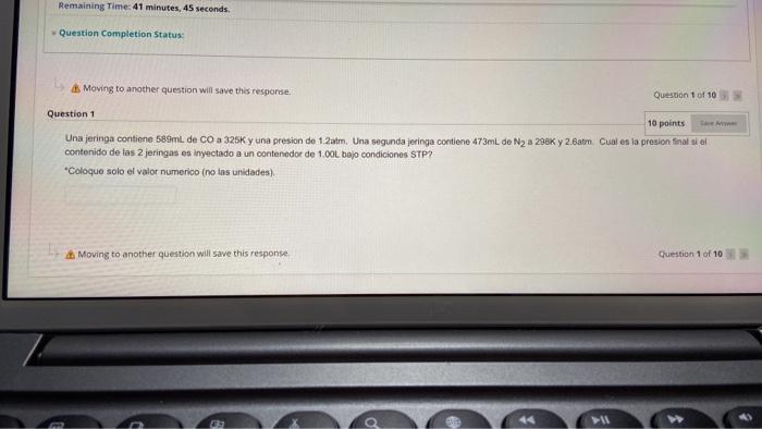 Save Answer Question 10 10 Points La Titulacion De 25 0ml De H So4 De Concentracion Desconocida Requiere 83 6ml De Lioh 6