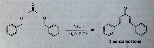 The Starting Materials For This Reaction Were Colorless Liquids The Product Produced Was A Yellow Solid Why Did This C 2