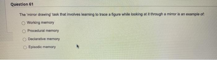 Question 64 Damage To The Fusiform Gyrus Leads To A Condition In Which People Are Unable To Recognize Familiar Faces So 2
