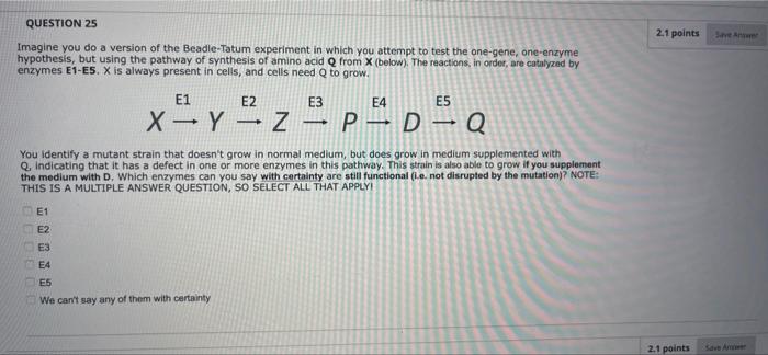 Question 10 2 1 Points You Performed The Famous Semi Conservative Replication Experiment We Learned About In Class And O 5