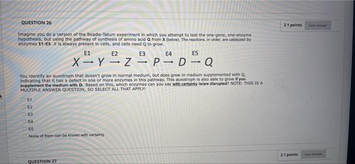 Question 10 2 1 Points You Performed The Famous Semi Conservative Replication Experiment We Learned About In Class And O 6