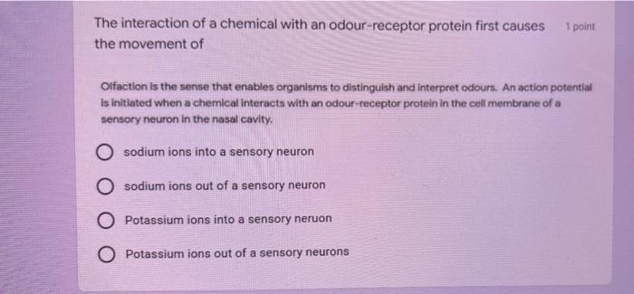 1 Point The Detection Of Rotation Of The Head And The Equalization Of Air Pressure Between The External Environment And 2