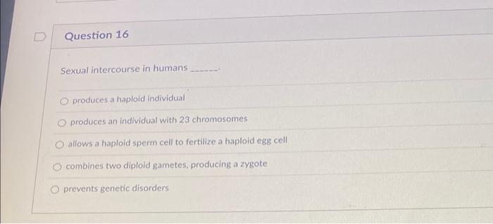 Question 10 Which One Of The Following Statements Is True Meiosis In Oogenesis Produces Four Mature Eggs From One Prima 3