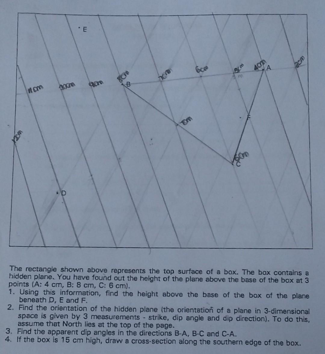 E 2cm 6 Com 400 867 Go Mcm Um 60 The Rectangle Shown Above Represents The Top Surface Of A Box The Box Contains A Hi 1