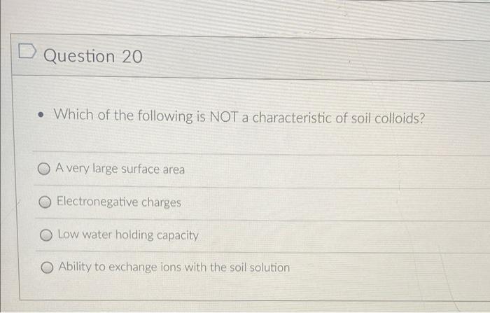 Question 18 Plant Wilting Is The Result Of O Plant Cells Gaining Water Content A Loss Of Turgor Pressure Reverse Osmos 2