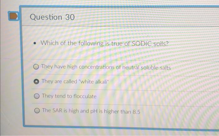 Question 10 Micropores Are Important For Drainage And Aeration O Water Retention Erosion Control The Determination Of 3