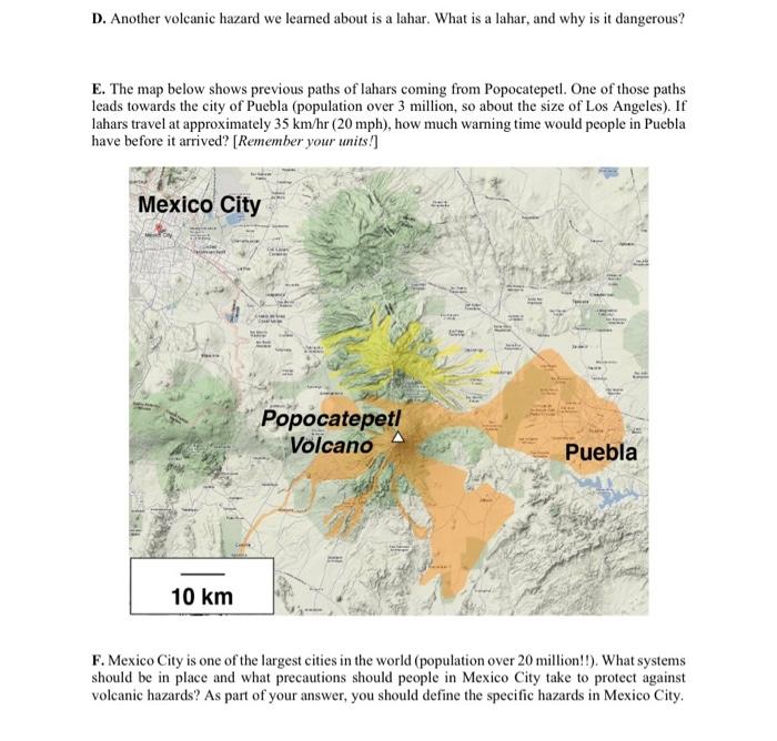 5 Note This Question Has Two 2 Pages We Started The Semester Talking About The Explosive Eruption At Hunga Volcan 2