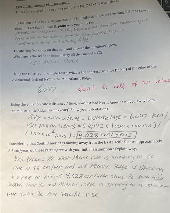 Report Format Your Name Title Introduction Brief Introduction To Subduction Zones And The Work You Did In These Labs Th 6