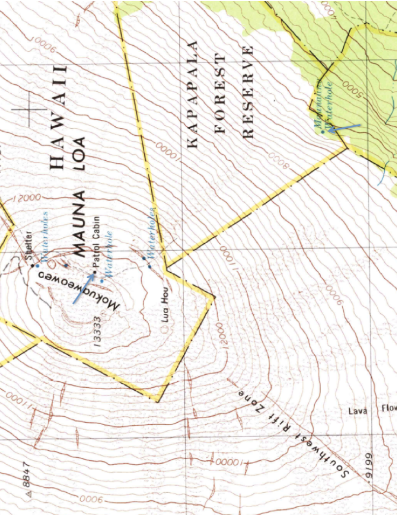1 The Map Below Shows A Chain Of Islands All Of Which Were Created By The Same Hot Spot The Red Triangle Indicates Th 3
