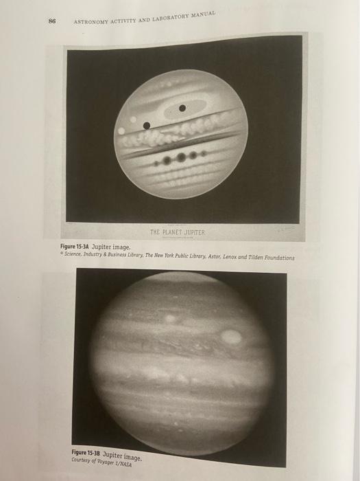 Jupiter S Face Figure 15 3 Shows Etienne Trouvelot S Drawing Of Jupiter From The 1870s And A Voyager 1 Space Craft Phot 2