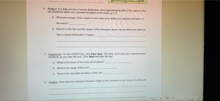 Halowe Activity A Continued From Previous Page 5 Interpret Look At The Graph Tab This Graphis Called A Histogram It Sh 2