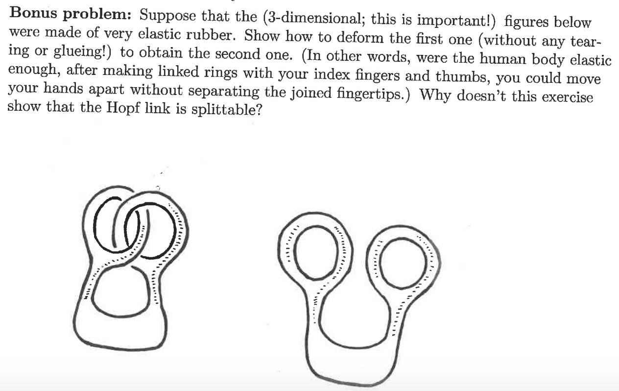 Bonus Problem Suppose That The 3 Dimensional This Is Important Figures Below Were Made Of Very Elastic Rubber Show 1