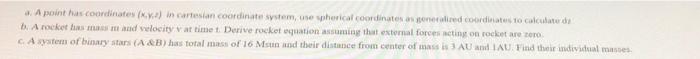 A Point Hat Coordinates In Cartesian Coordinate System Se Spherical Coordinates Annealized Coordinates To Calculat 1