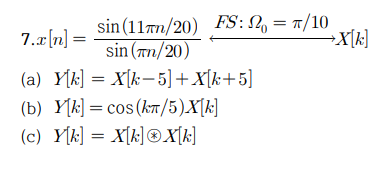 Decide On The Fs Expression Which Time Domain Signal Is Represented By The Following Fs Coefficients Leverage Fs Proper 4