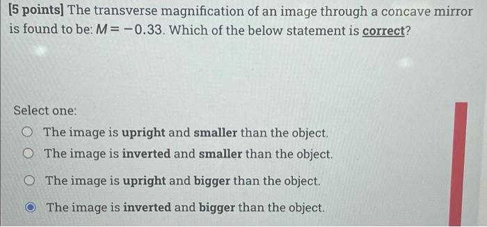 5 Points Light In Water Is Incident On The Water Air Interface Nwater 1 33 Nair 1 Which Of The Below Statement 2