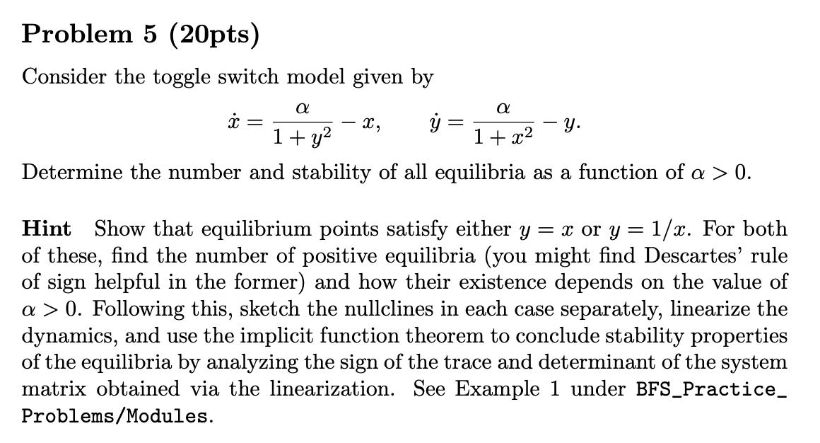 Problem 5 Comes With A Worked Problem As A Hint Please Only Solve If You Know What You Re Doing 1