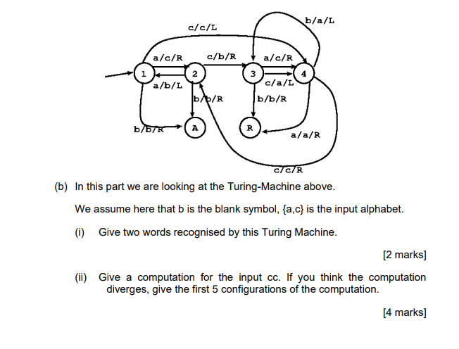 B A L C C L A C R A C R C B R 2 A B L Thar C A L B B R B B R A A R C C R B In This Part We Are Looking At The Turing Ma 1