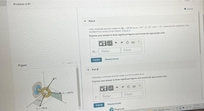 1014 Problem 2 81 Part A The Content Go Showroom Marce Action Et Express Your Answer To The Significant Rares And Includ 1