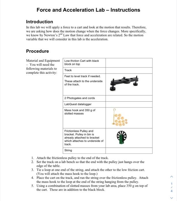 The Pictures Below Are The Instruction For The Lab I Am Adding So It Makes More Sense The Next Pictures Are The Lab Q 1