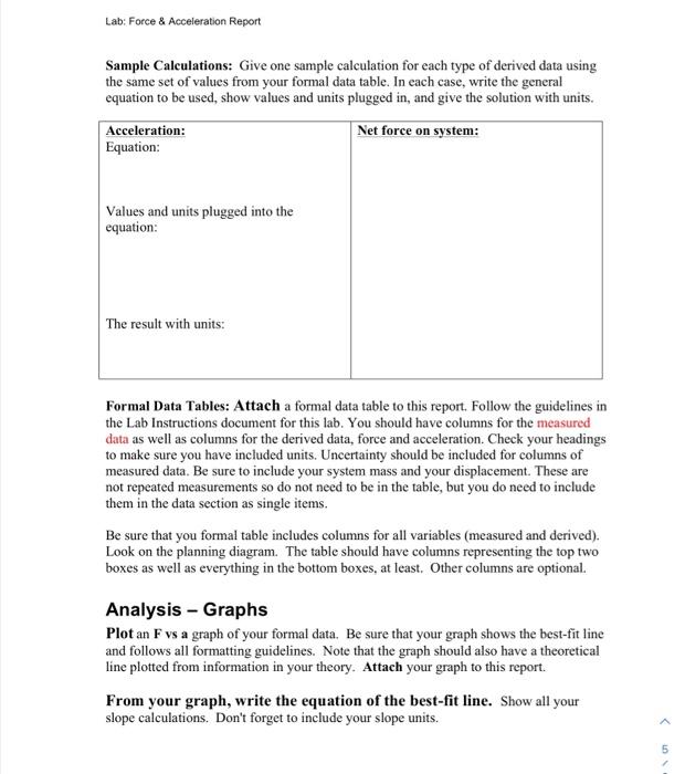 The Pictures Below Are The Instruction For The Lab I Am Adding So It Makes More Sense The Next Pictures Are The Lab Q 7