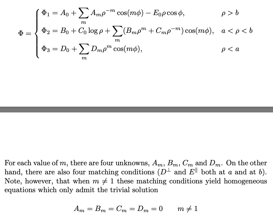 Please Explain Why A M B M C M D M 0 By Orthogonality In The Following Expressions For Reference Here Is The Mai 1