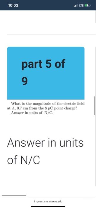 10 02 Lte A Point Charge 8 Pc Is Concentric With Two Spherical Conducting Thick Shells The Smaller Spherical Conducting 6