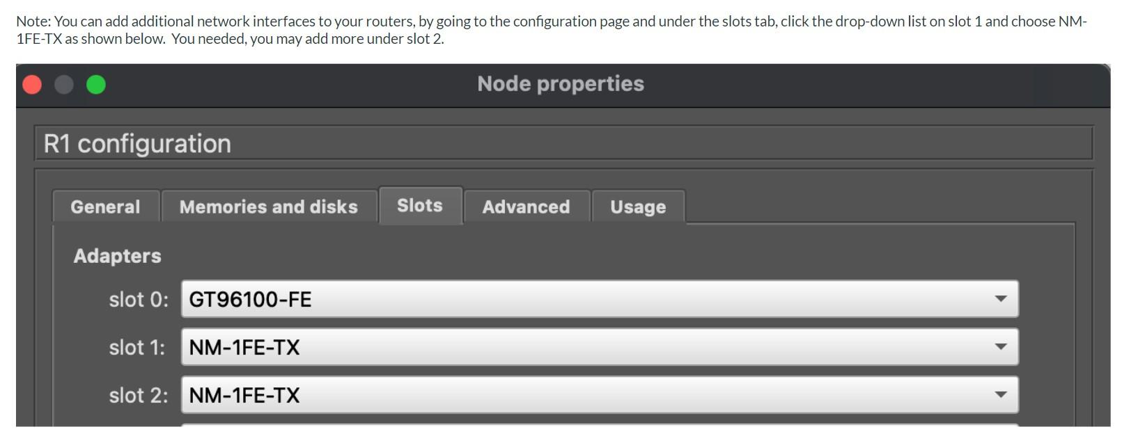 Create The Gns3 Network Topology Shown Below Read All The Instructions Carefully And Answer The Following Sections R3 2
