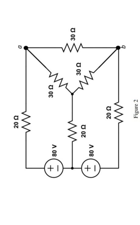 Find Current Across Terminal A B Figure 2 By Using Mesh Analysis Method And Develop The Norton Equivalent Circuit 1