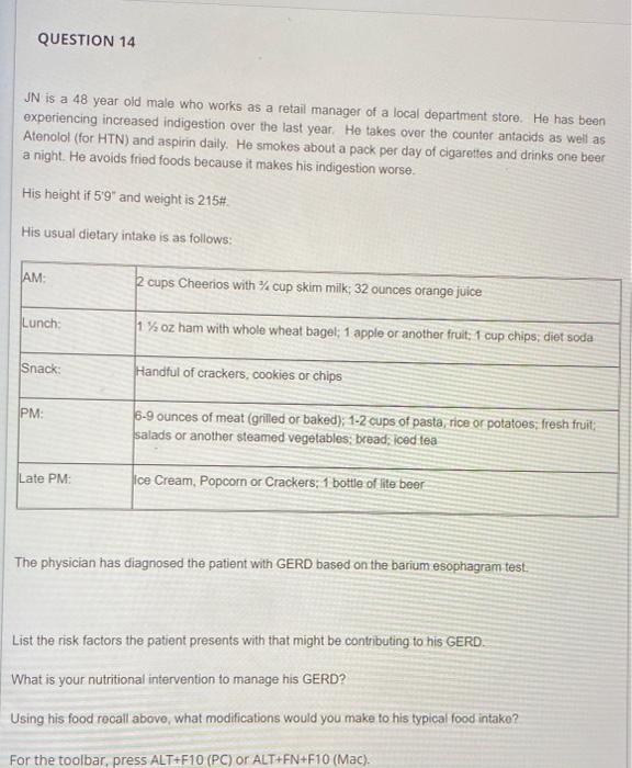 Question 13 Case Study The Patient Is A 34 Year Old Woman With A 10 Year History Of Crohn S Ileocolitis She Is Admitted 2