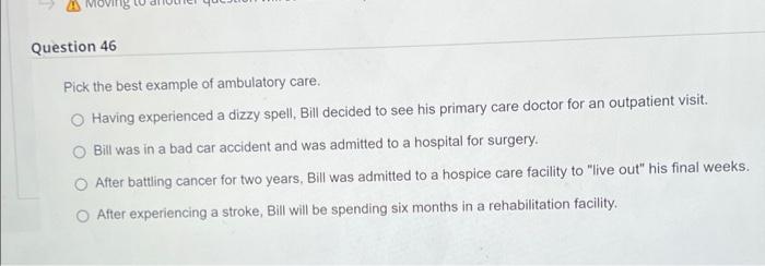 Question 41 Under Hipaa Which One Is An Example Of Protected Health Information The Name Of A Patient S Pet A Patient 6