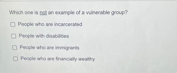 Question 31 Which One Is True Of The Healthy People Program The Program Is Only Concerned About The Health Of Children 5