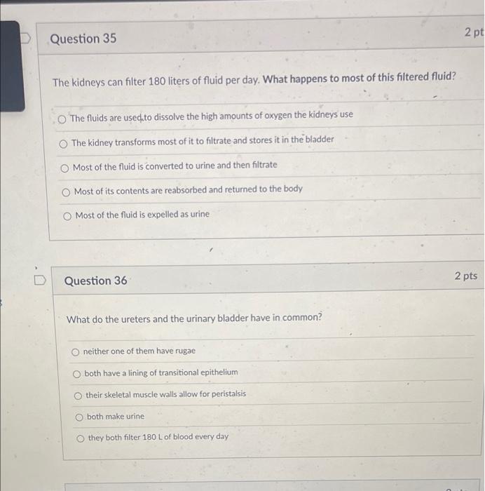 2 Pts Question 29 Simple Columnar Cells Are The Most Frequent Cell Type In This Layer Of The Digestive Tract O Muscular 4