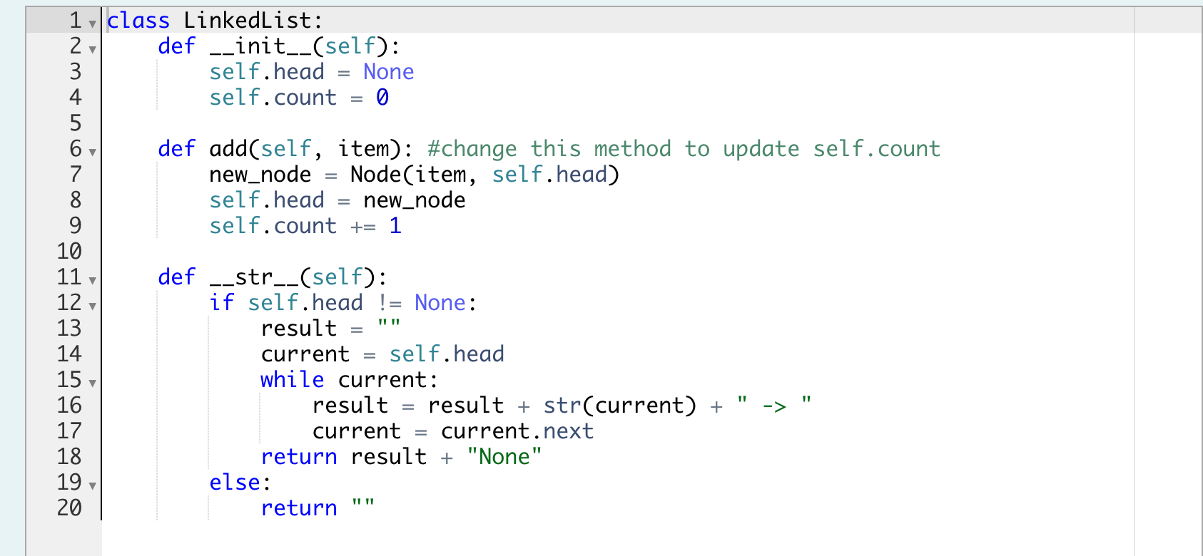 Consider The Linkedlist Class Implementation In The Answer Box Below Extend The Linkedlist Class By Adding The Method S 3