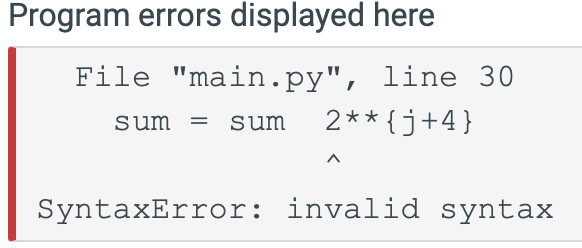Below I Pasted An Error I Keep Getting With My Discrete Math Assignment I Am Working With Python Coding And I Keep Gett 1