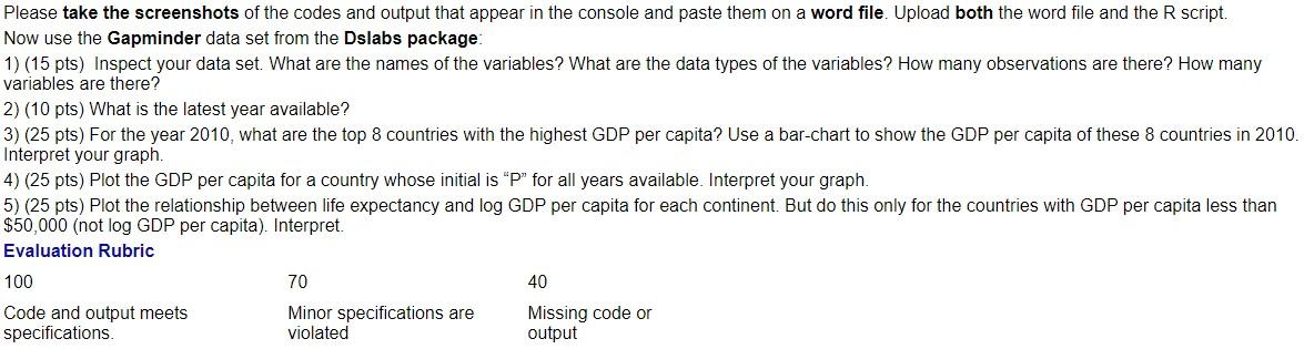 Please Take The Screenshots Of The Codes And Output That Appear In The Console And Paste Them On A Word File Upload Bot 1