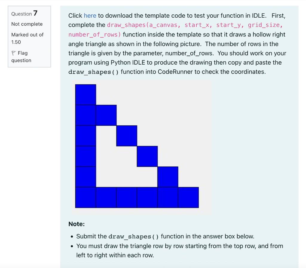 Can Someone Please Help Me With This Python Code Or Coderunner Thank You Click Here To Download The Template Code To 1