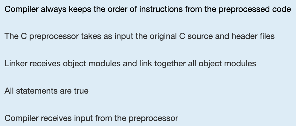 Which Of The Following Is Not True 1