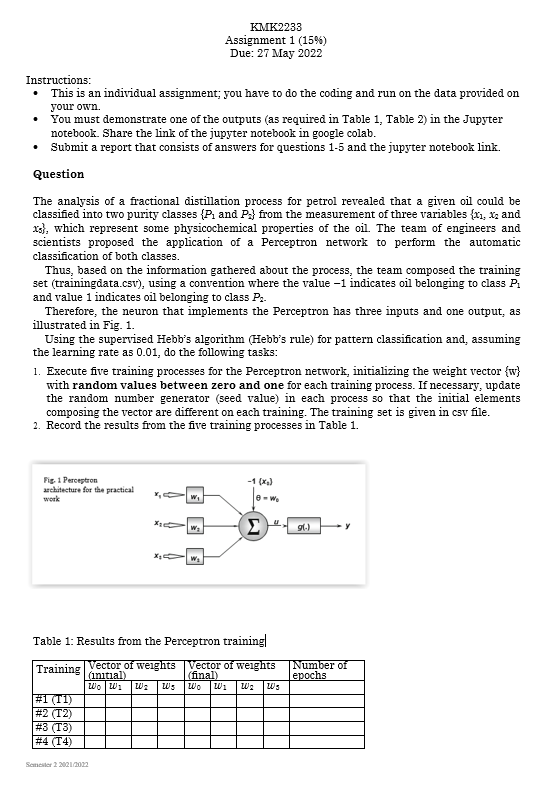 Can I Get The Answers For These Questions In Coding This Is The Training Data 1