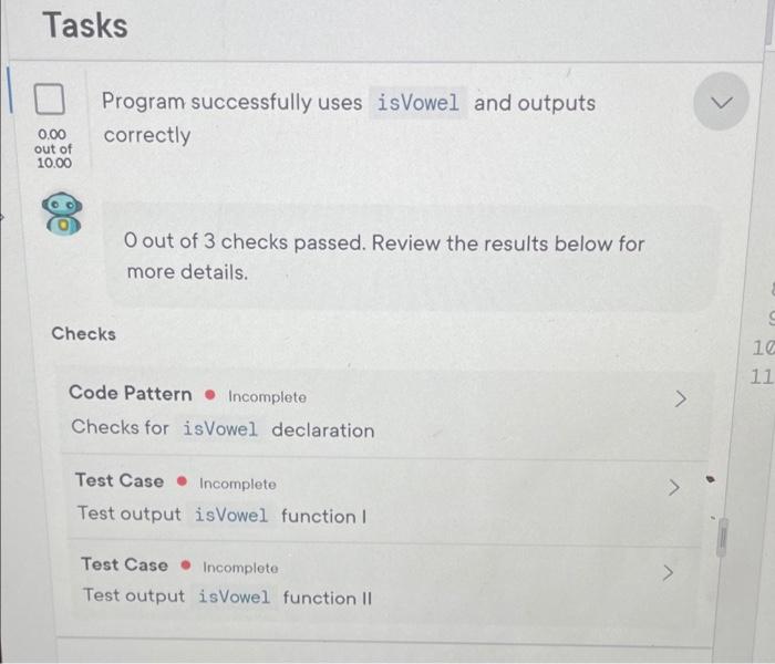 Instructions Write A Program That Prompts The User To Input A Sequence Of Characters And Outputs The Number Of Vowels 2