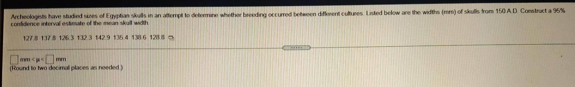 Archeologists Have Studied Sizes Of Egyptian Skulls In An Attempt To Determine Whether Breeding Occurred Between Differe 1