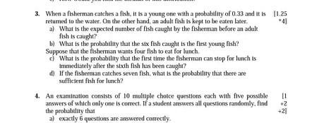 Answer Only Question 3 1