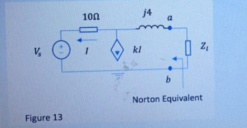 The Circuit In Figure 13 Operates At Frequency 10 Rud Sec In Steady State Condition The Phasor Of The Input Voltage 2