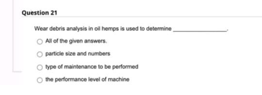 Moving To Another Question Will Save This Response Question 31 Which One From Below Is Not The Benefit Of Proper Mainte 2