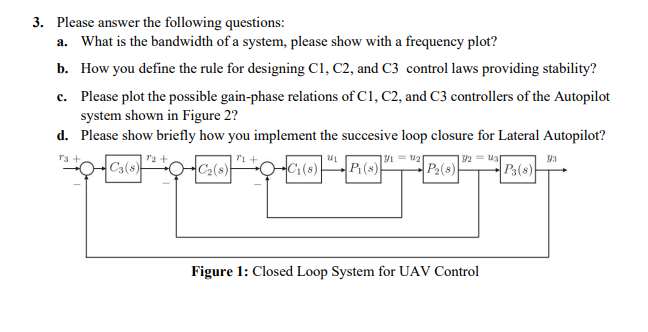 3 Please Answer The Following Questions A What Is The Bandwidth Of A System Please Show With A Frequency Plot B Ho 1