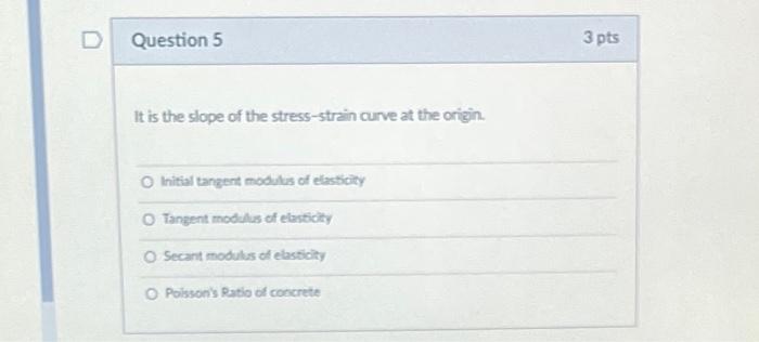 Question 4 3 Pts What Happens To The Behaviour Of Beam If The Width Is Increased While Other Beam Variables Remain Const 5