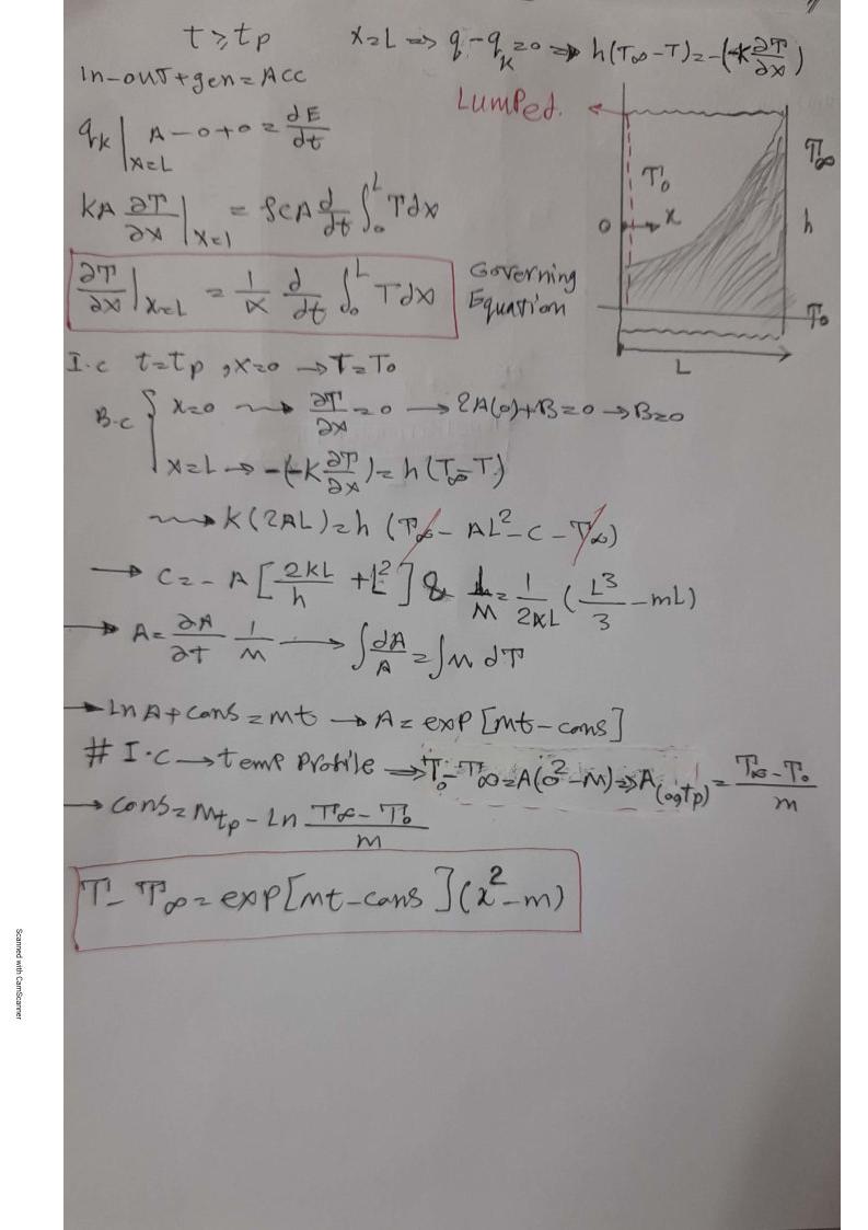 This Problem Is For Course Lumped Integral Differential Topic Lumped Integral Differential Formulation Very Importa 3